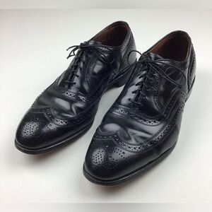 Allen Edmonds McAllister Brogue wingtip shoes men’s 11.5 EEE black